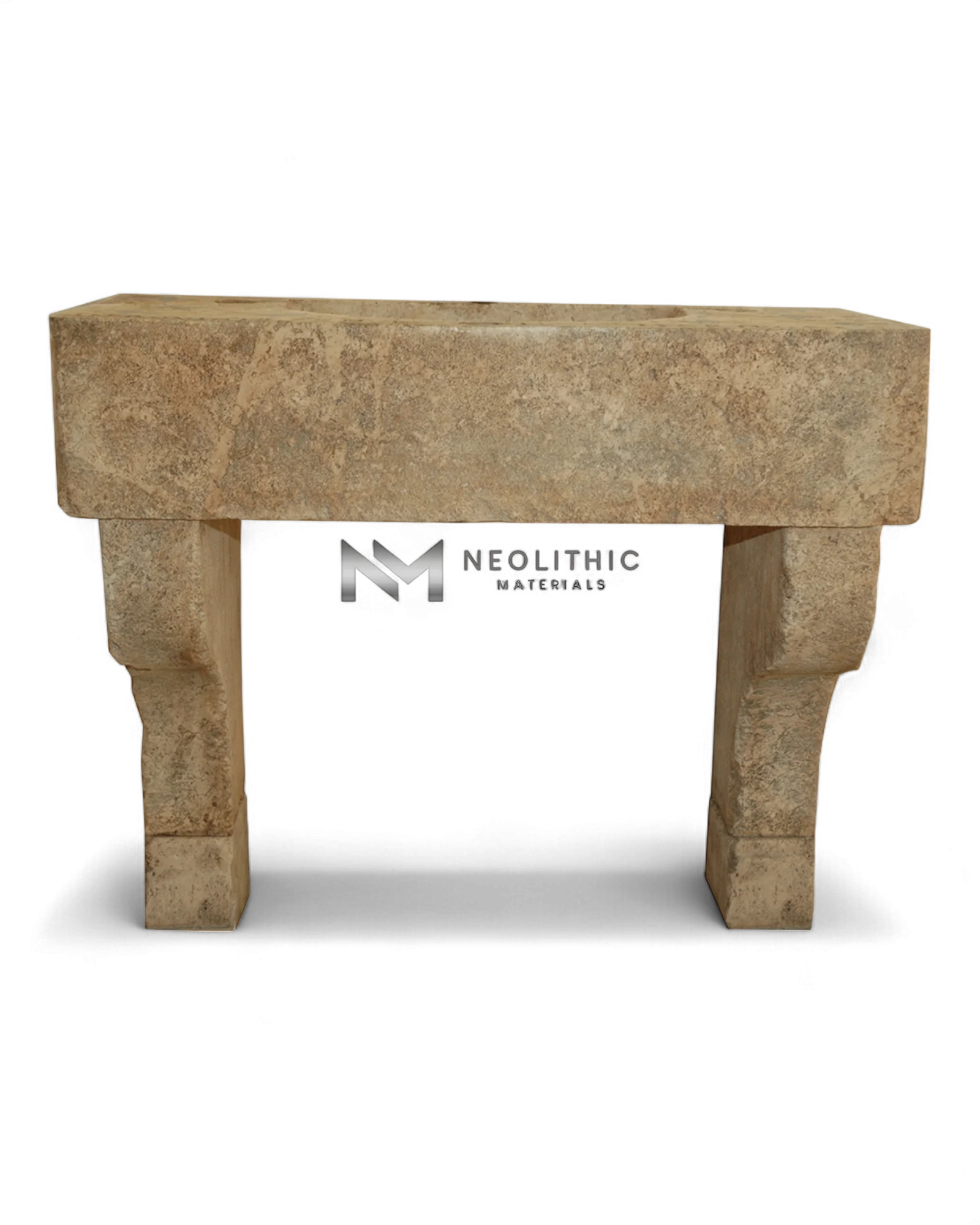 Limestone Inlaid Sink